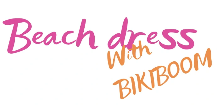 title Beach dress with Bikiboom