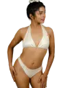 Suki - maillot de bain échancré - Honey Mirage 