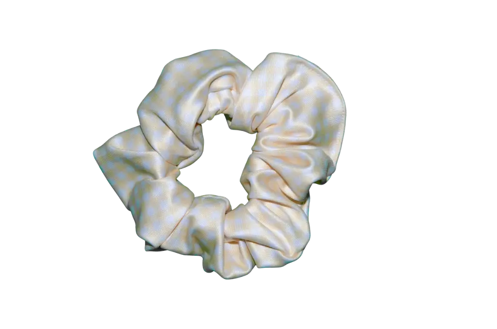 [HA-148] Scrunchie Hair Tie (Honey Mirage)