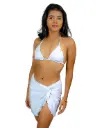 Mini Sarong (White)