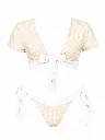 Elya- Maillot de bain crop Top - Honey Mirage