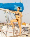 Acai - Cheeky Bikini Bottom - Dark Grey